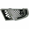 2008-2012 Nissan Pathfinder Grille Assembly Matte-Black With Chrome Mldg