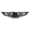 2017-2018 Nissan Qashqai Grille Ptd Black With Chrome Moulding Without Adaptive Cruise With Camera