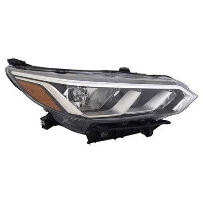 2020-2021 Nissan Sentra Head Lamp Passenger Side Halogen Economy Quality