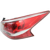 2013-2014 Nissan Altima Tail Lamp Passenger Side Std Economy Quality