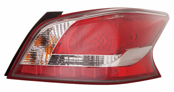 Tail Lamp Passenger Side Nissan Altima 2013-2014 Led Capa , Ni2801196C