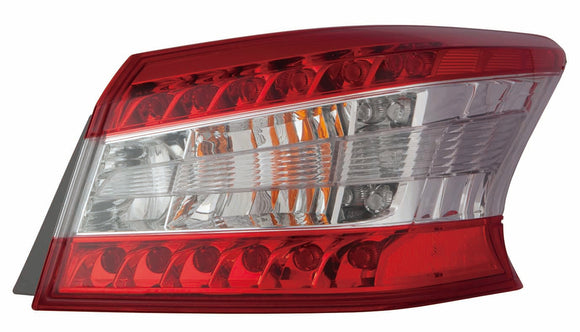 Tail Lamp Driver Side Nissan Sentra 2013-2015 Capa