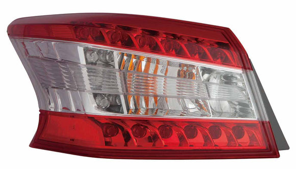 Tail Lamp Passenger Side Nissan Sentra 2013-2015 Capa