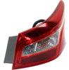 2016-2019 Nissan Sentra Tail Lamp Passenger Side (Body Mounted) Economy Quality