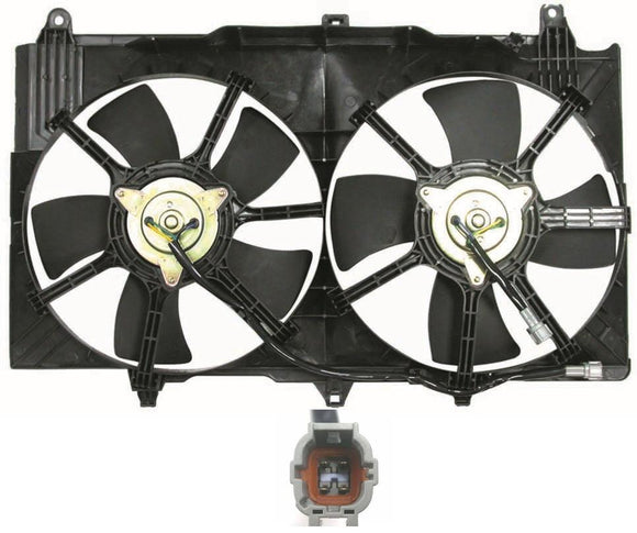 2002-2004 Infiniti G35 Sedan Cooling Fan Assembly G35 Dec 2002-July 2004/350Z 2003-Nov 06