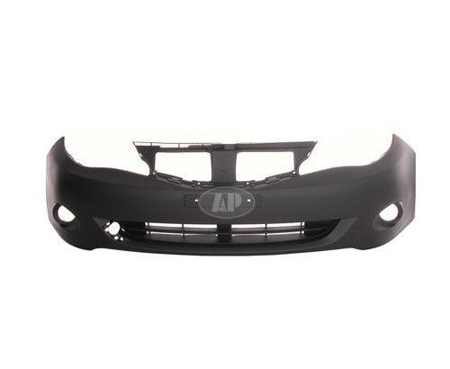 2008-2011 Subaru Impreza Bumper Front Primed Without Lower Lip With Round Fog (Impreza/Wrx) 