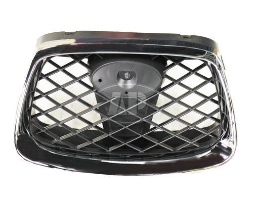 2006-2007 Subaru Impreza Grille Center Matt-Black With Chrome Mldg (Impreza/Outback) 