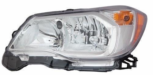 2014-2016 Subaru Forester Head Lamp Driver Side Halogen 2.5L Chrome Bezel High Quality 