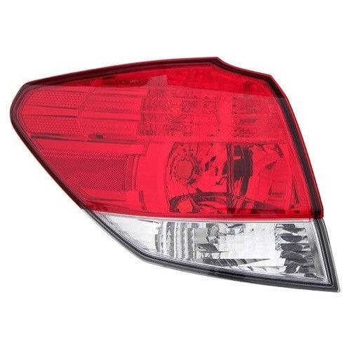 Tail Lamp Driver Side Subaru Outback 2010-2014 Capa