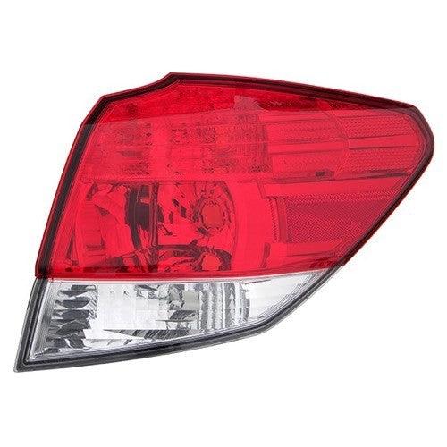 Tail Lamp Passenger Side Subaru Outback 2010-2014 Capa