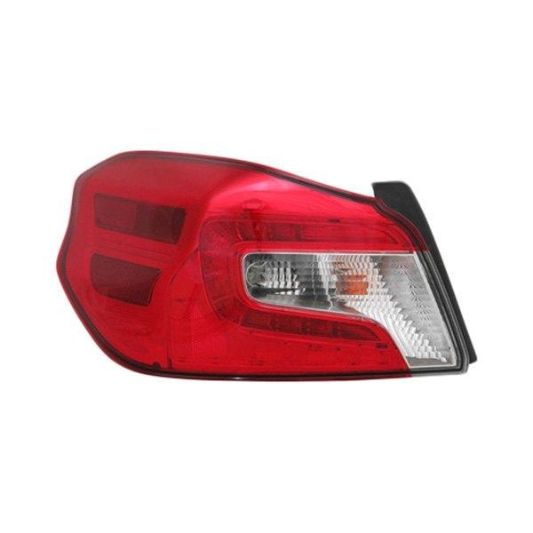 Tail Lamp Driver Side Subaru Wrx 2015-2020 Capa