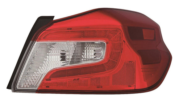 Tail Lamp Passenger Side Subaru Wrx 2015-2020 Capa