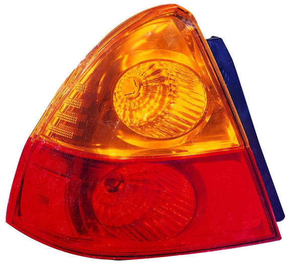 2002-2007 Suzuki Aerio Tail Lamp Driver Side Sedan High Quality