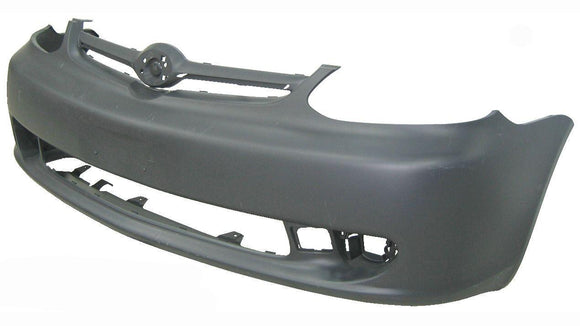 2003-2005 Toyota Echo Bumper Front Matte-Dark Gray Without Spoiler Hole