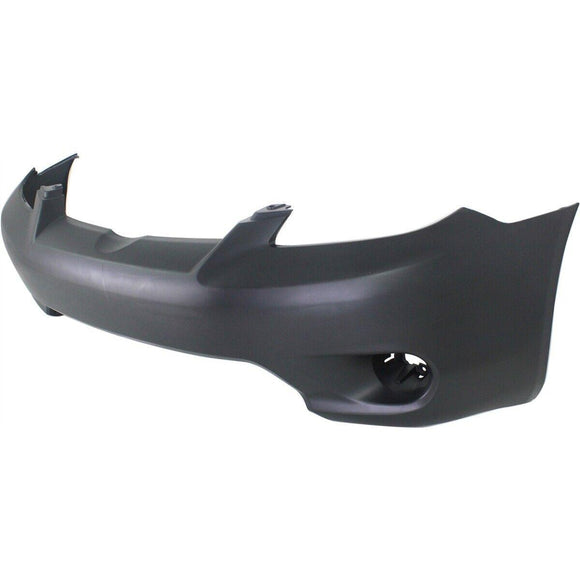 2005-2008 Toyota Matrix Bumper Front Base/Xr/Xrs Matte-Black With Out Spoiler Hole