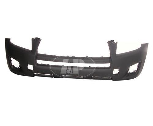 2009-2012 Toyota Rav4 Bumper Front Primed Without Flare Hole Base Model