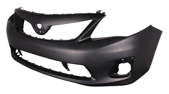 2011-2013 Toyota Corolla Sedan Bumper Front Primed Ce/Le Capa