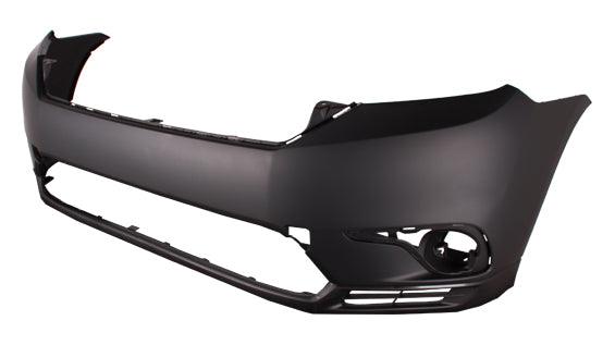 2011-2013 Toyota Highlander Bumper Front Primed Capa