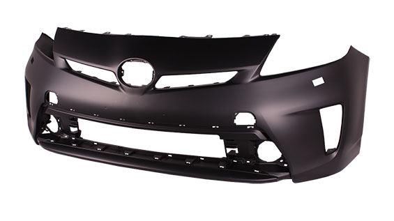 2012-2015 Toyota Prius Bumper Front Primed With Washer Hole