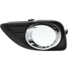 2010-2011 Toyota Camry Fog Lamp Cover Front Passenger Side With Hole With Chrome