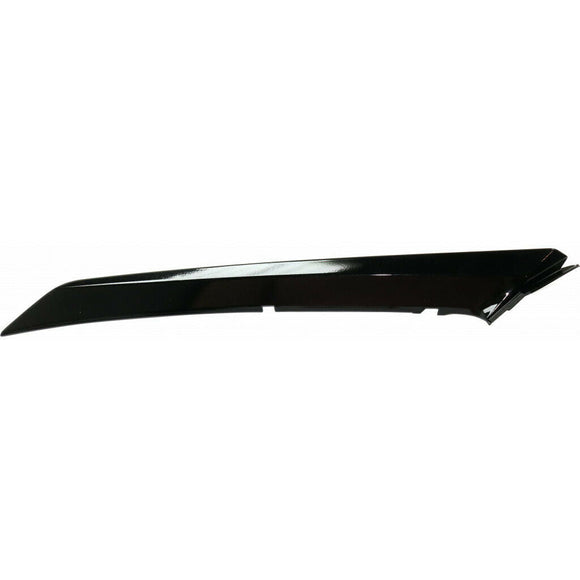 Bumper Moulding Front Driver Side Toyota Camry 2018-2023 Upper Ptd Black Trd/Xse Model , To1046106U