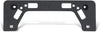 2016-2018 Toyota Prius License Plate Bracket Front Texture Black