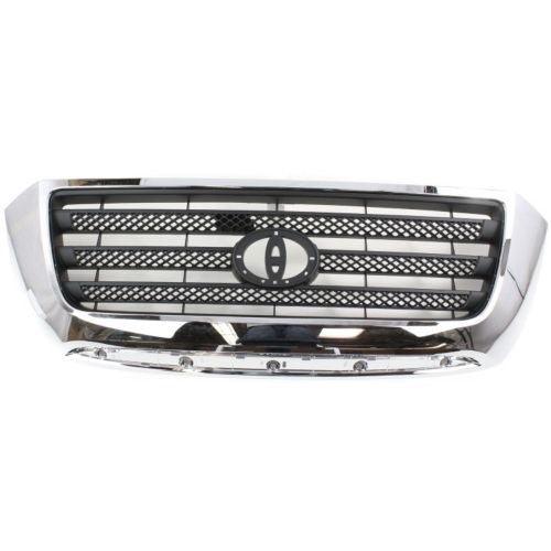 2007-2009 Toyota Tundra Grille Ltd Model Gray With Chrome Front