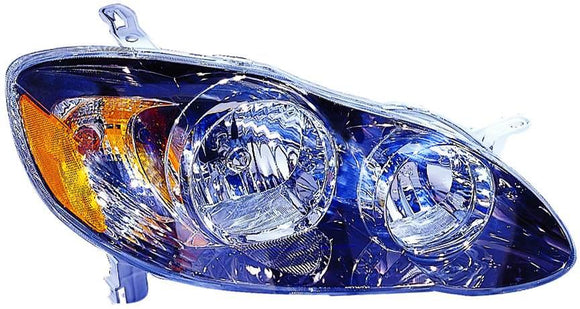 2005-2008 Toyota Corolla Sedan Head Lamp Passenger Side S/Xrs High Quality