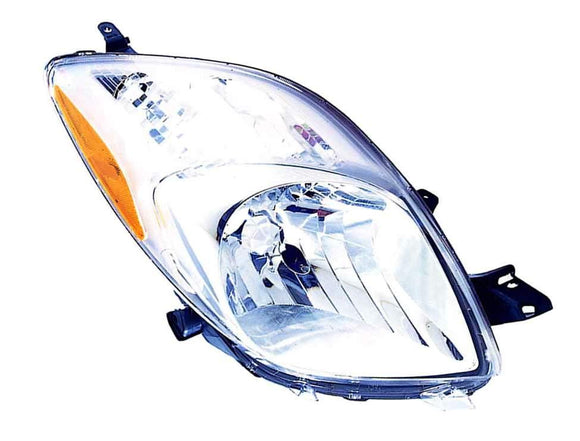 2006-2008 Toyota Yaris Hatchback Head Lamp Passenger Side