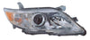 2010-2011 Toyota Camry Head Lamp Passenger Side Base-Le-Xle Usa Built