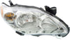 2011-2013 Toyota Corolla Sedan Head Lamp Passenger Side Base/Ce/Le/Xle Model Usa