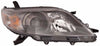 2011-2014 Toyota Sienna Head Lamp Passenger Side With Black Bezel Se Model High Quality