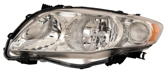 2009-2010 Toyota Corolla Sedan Head Lamp Driver Side Base/Ce/Le/Xle Japan Built High Quality