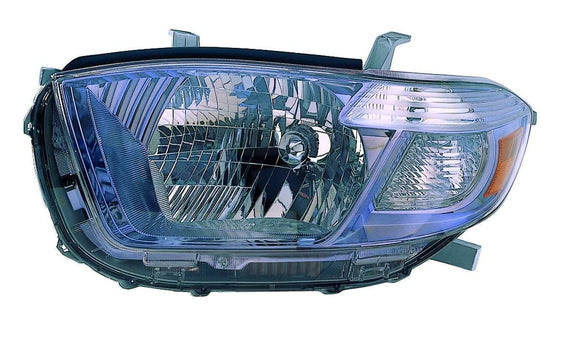 2008-2010 Toyota Highlander Hybrid Head Lamp Driver Side