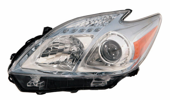 2010-2011 Toyota Prius Head Lamp Driver Side Halogen High Quality