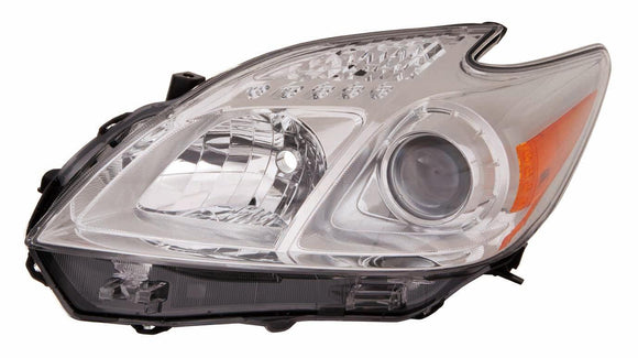 2012-2015 Toyota Prius Head Lamp Driver Side Halogen High Quality