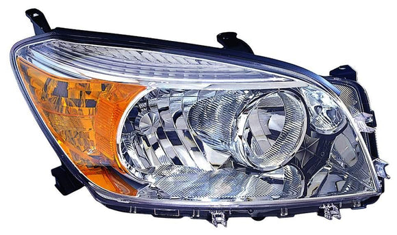 2006-2008 Toyota Rav4 Head Lamp Passenger Side Base/Ltd Model High Quality