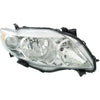 2009-2010 Toyota Corolla Sedan Head Lamp Passenger Side Base/Ce/Le/Xle Japan Built High Quality