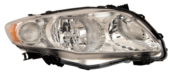 2009-2010 Toyota Corolla Sedan Head Lamp Passenger Side Base/Ce/Le/Xle Japan Built High Quality