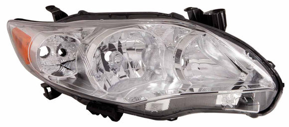 2011-2013 Toyota Corolla Sedan Head Lamp Passenger Side Japan Built Base Ce Le High Quality