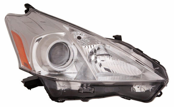 2012-2014 Toyota Prius V Head Lamp Passenger Side Halogen High Quality