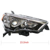 2014-2021 Toyota 4Runner Head Lamp Passenger Side Halogen With Chrome Trim/Black Bezel High Quality