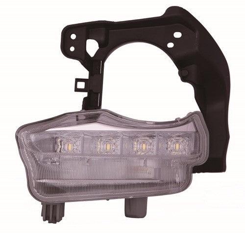 Daytime Running Lamp Driver Side On Toyota Highlander 2014-2016 Bumper Capa , To2562100C