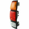 2000-2004 Toyota Tundra Tail Lamp Driver Side Std Bed Yellowith Red White (Regular/Access Cab) High Quality