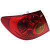 2003-2004 Toyota Corolla Sedan Tail Lamp Driver Side