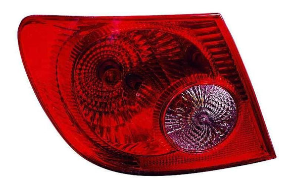 2003-2004 Toyota Corolla Sedan Tail Lamp Driver Side High Quality