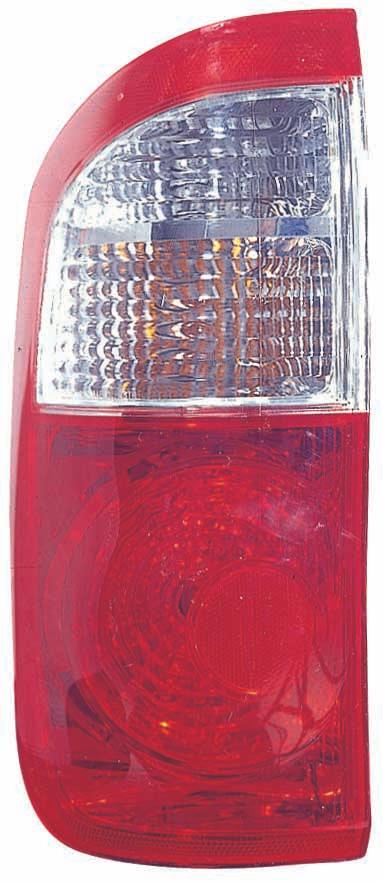 2004-2006 Toyota Tundra Tail Lamp Driver Side Double Cab White/Red High Quality