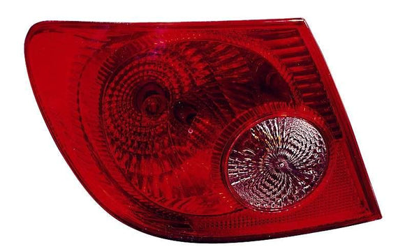 2005-2008 Toyota Corolla Sedan Tail Lamp Driver Side High Quality