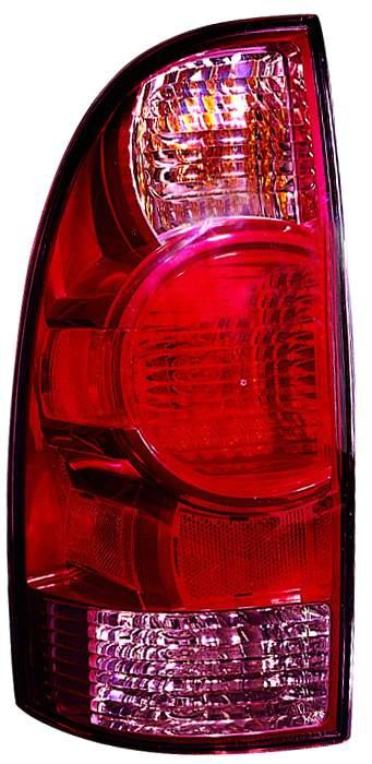 2005-2015 Toyota Tacoma  Tail Lamp Driver Side With Red Center Lens