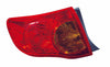 Tail Lamp Driver Side Toyota Corolla Sedan 2009-2010 Capa